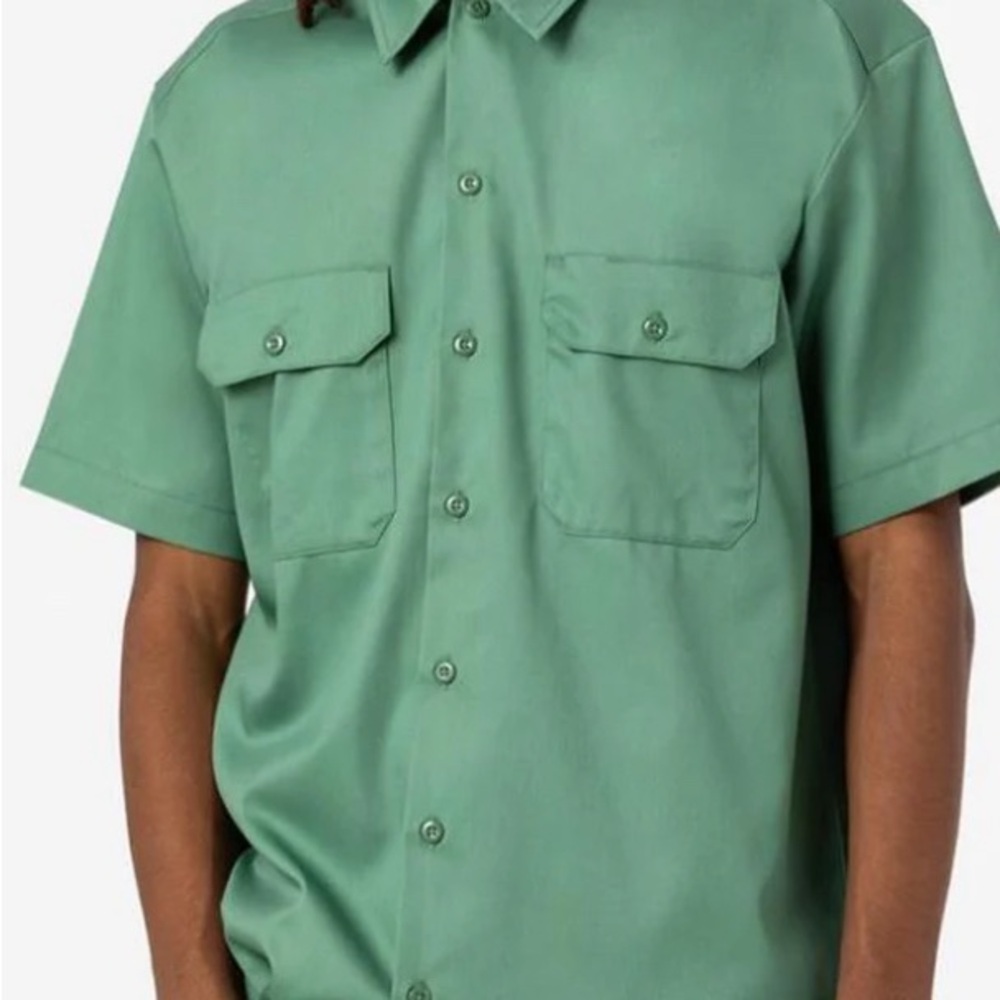 Dickie’s Dark Ivy Men's Short Sleeve Work Shirt